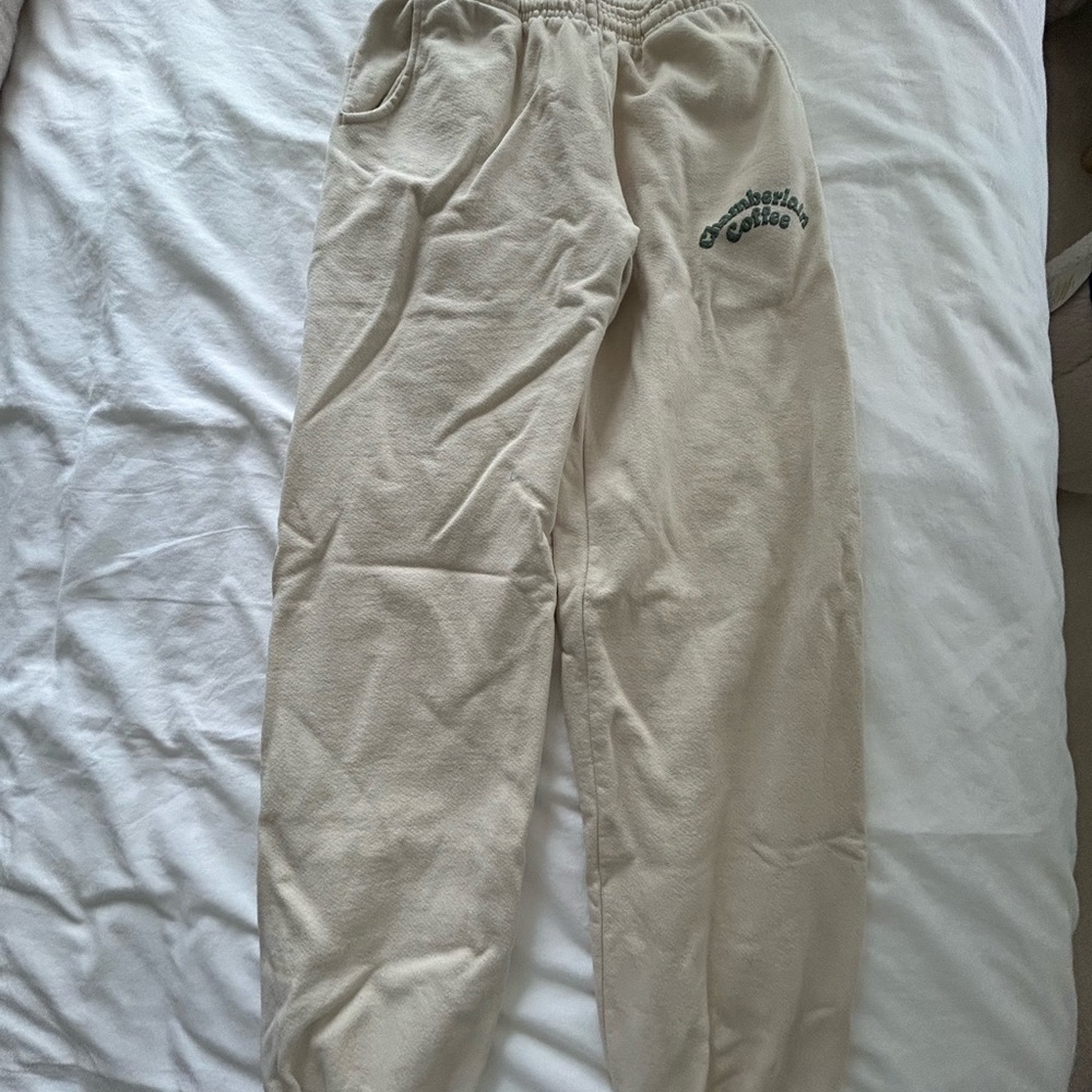 Women's Cream Sweatpants